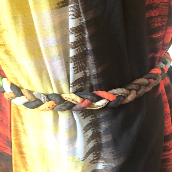 MULTI COLOUR SUMMER DRESS - Picture 7 of 7